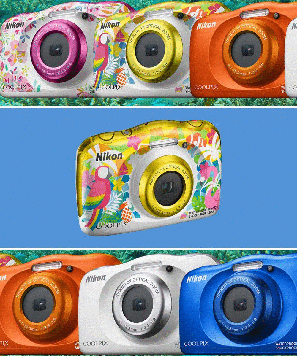 Nikon Coolpix W150 13.2 MP Waterproof 3x Optical Zoom Full HD